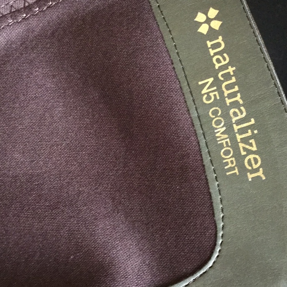 Naturalized olive green leather boots travel office Easter brunch equestrian - Picture 9 of 12